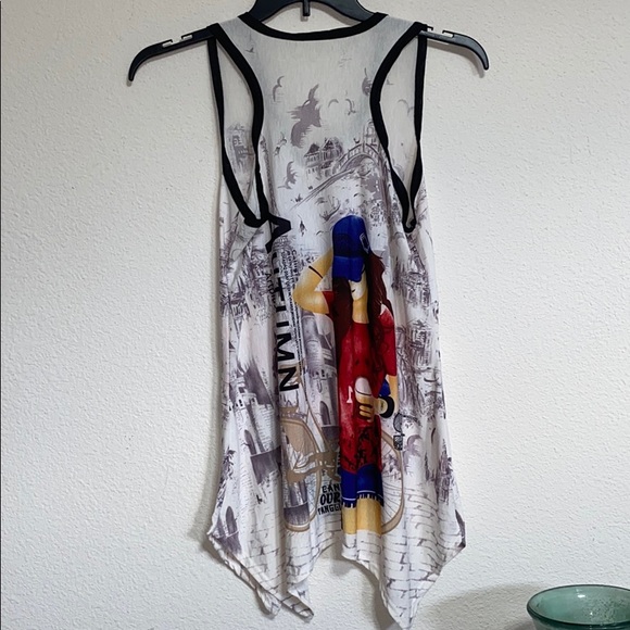 3/$25 NWT! Beautiful Asian/Japanese Tank Top - Picture 6 of 6